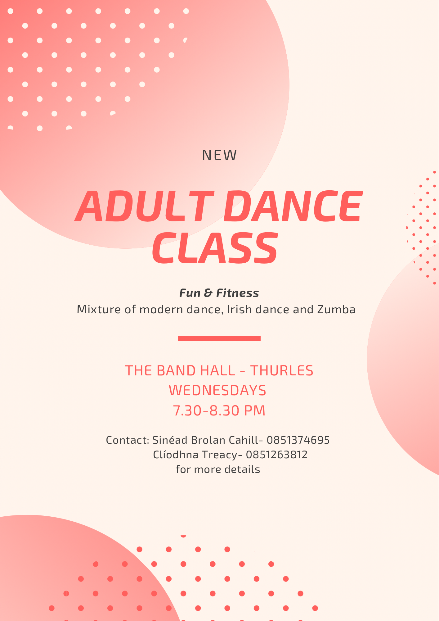 Thurles Adult Dance Classes