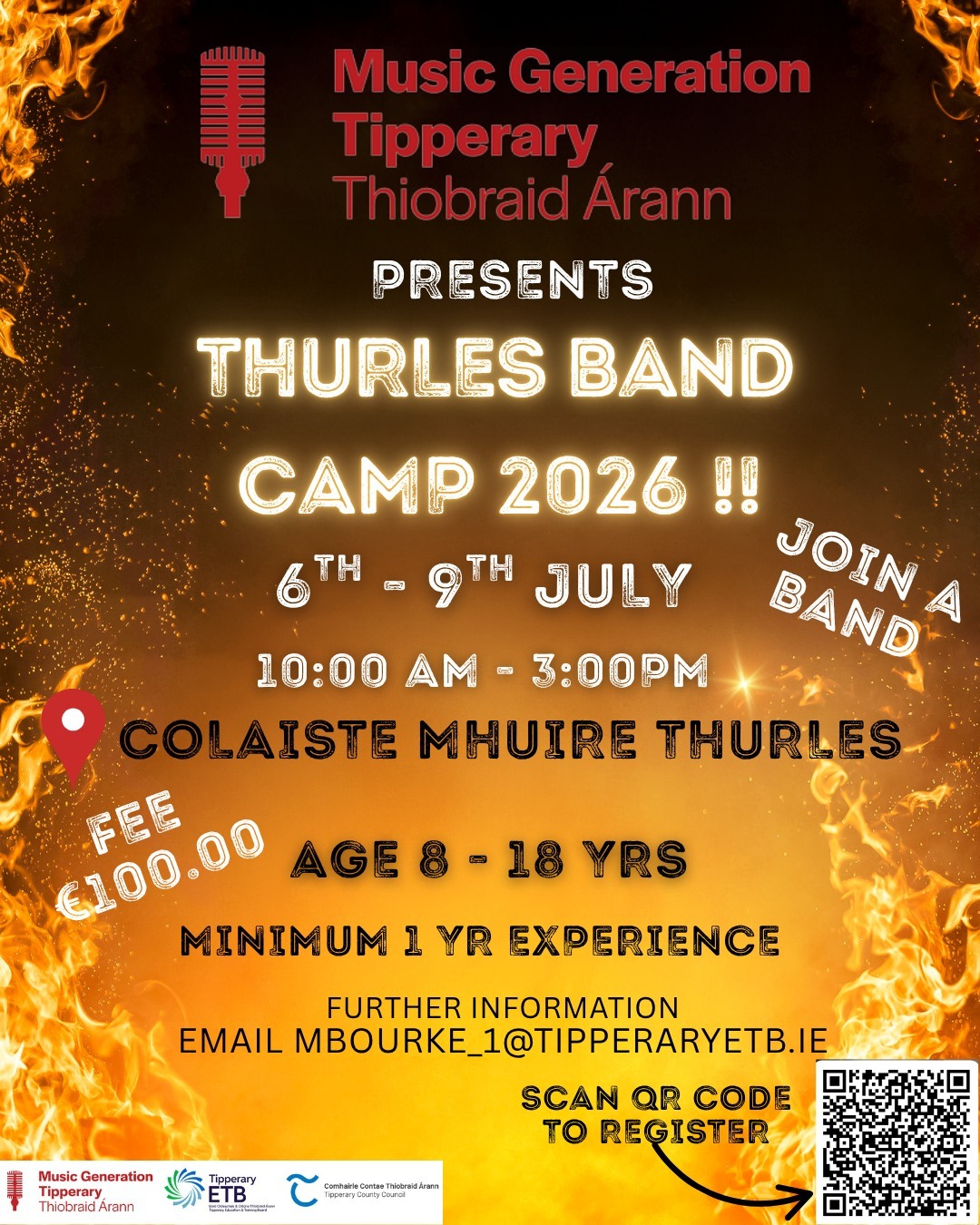 Summer Camp season is fast approaching in Thurles! ☀️🎨⚽🎭
With summer fast approaching, there are plenty of fantastic camps coming up across Thurles for kids of all ages, from sports and arts to music, activities, and outdoor fun!
A great way to keep little ones active, learning, making friends, and having fun over the holidays!
Keep an eye on Thurles.ie as we share local summer camps and activities happening throughout the summer months.
👉 Running a camp this summer? Send us the details to feature!