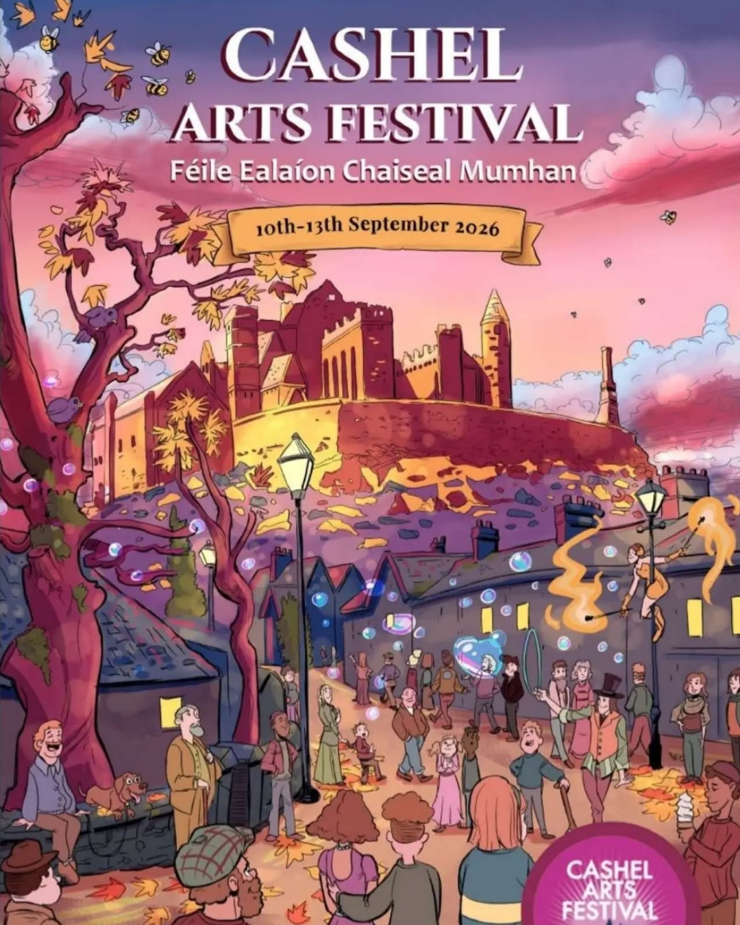 Cashel Arts Festival is back, four days of creativity right on our doorstep!
This year's theme, "Threads," runs right through the programme, threads of story and memory, threads of making and material, and the connections between artists, audiences, and community.
Take your pick from a fantastic range of events including:
🎵 Music
💃 Dance
🖼️ Visual Arts
🎬 Film
🎭 Theatre
✂️ Workshops
👨👩👧👦 Family Events
📚 Literature
A brilliant celebration of creativity, shared experience, and everything that connects us, made possible each year by the festival's sponsors, local businesses, artists, and volunteers.
Check out the full list of events and information on their website.
📍 Cashel, Co. Tipperary