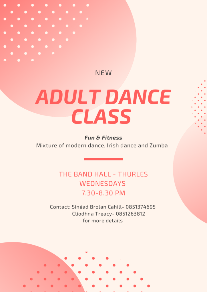 Thurles Adult Dance Classes Featured Image