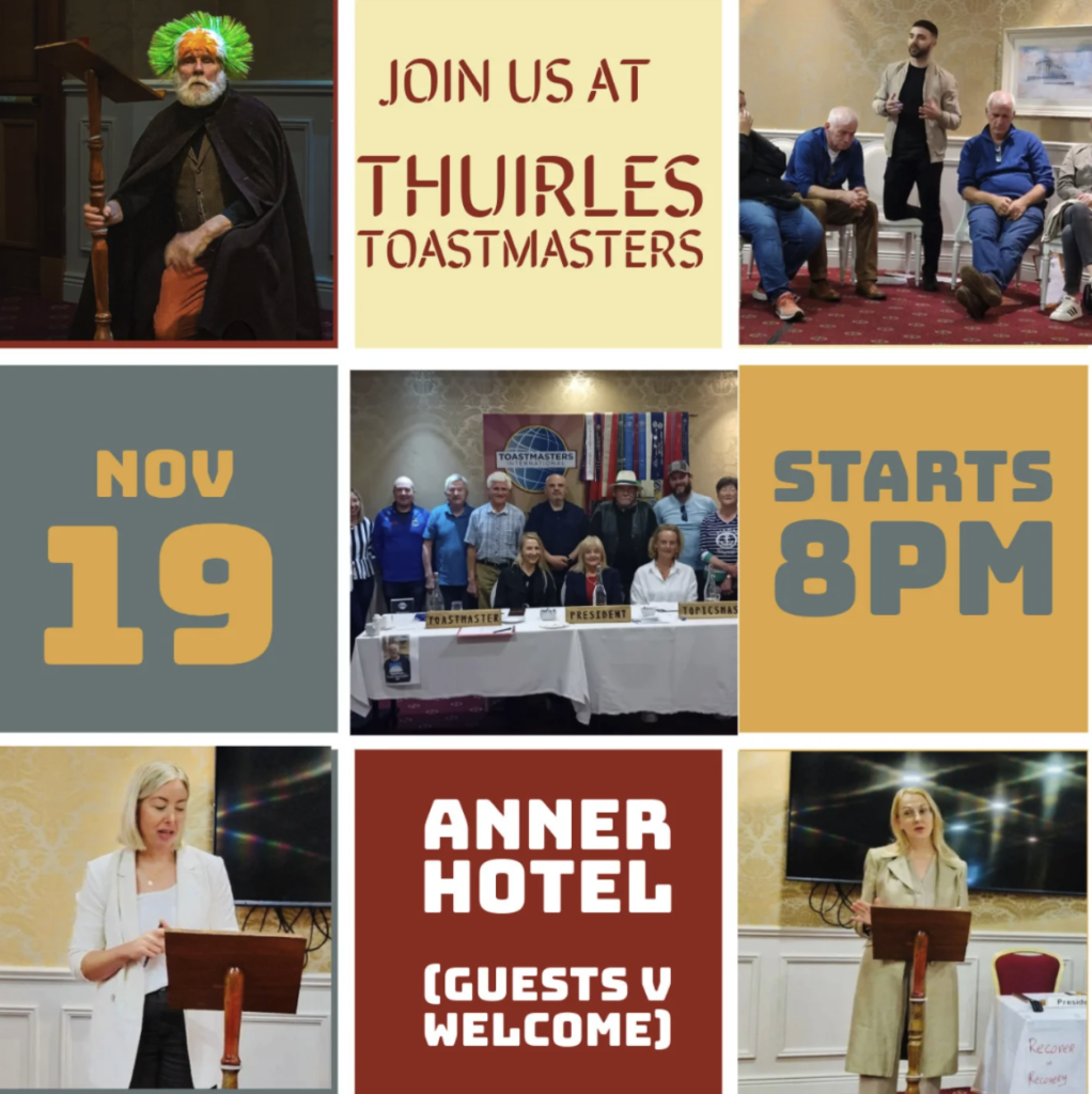 Thurles Toastmasters Image 1